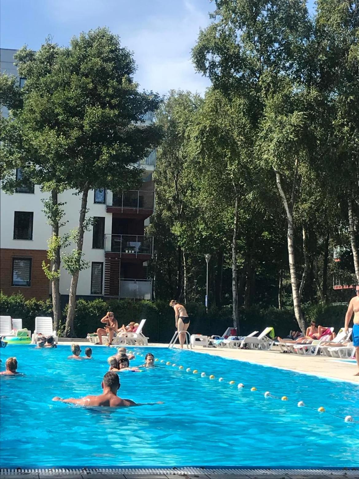 Apartament Polanki Z Basenem Blisko Plazy Lägenhet Kołobrzeg Exteriör bild